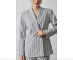 Pinstripe Precision Suit