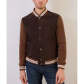 Contrast Ribbed Bomber