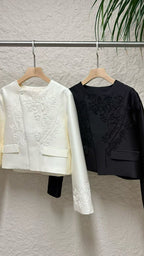 Tailleur Fleur Embroidered Set