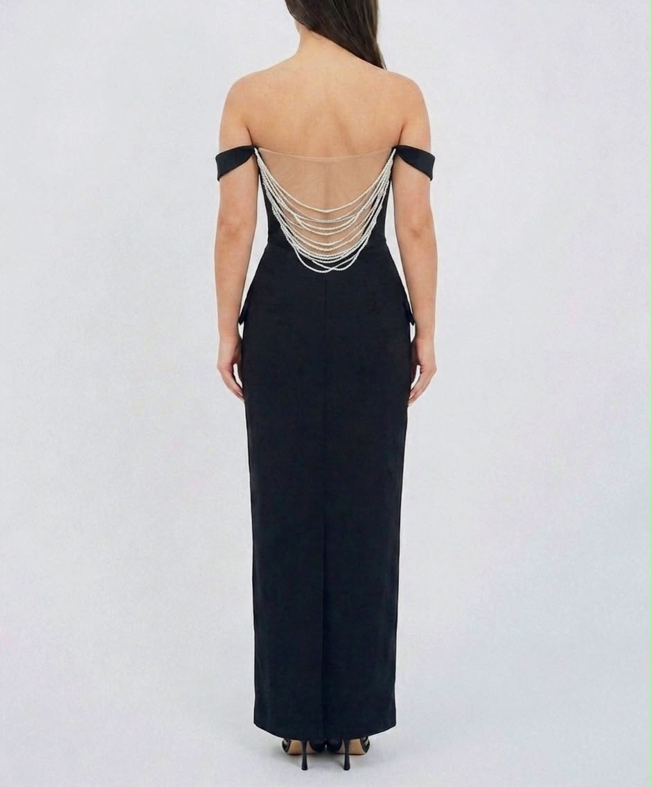 Beaded tank dress