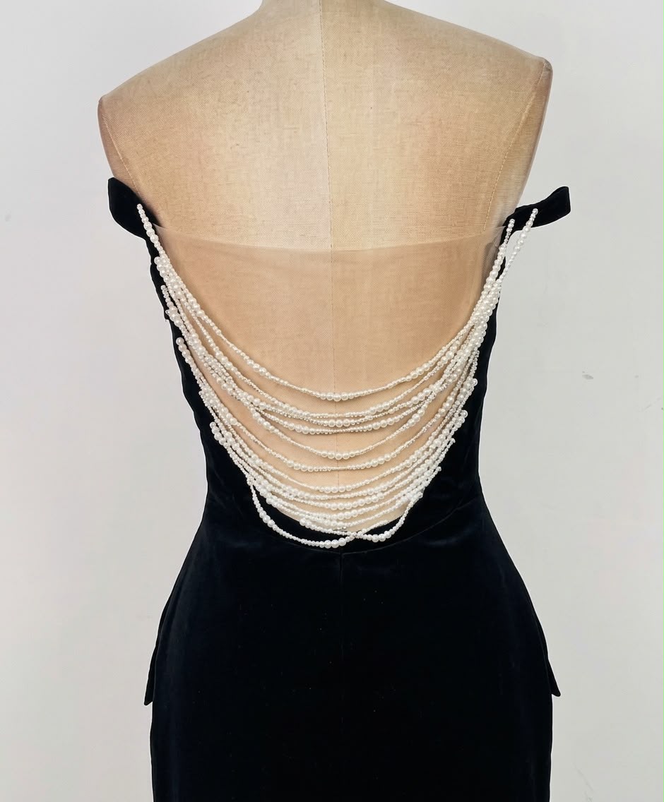Beaded tank dress