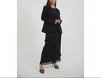Hemline Fringe Set