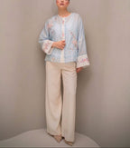 Sunlit Flora Kimono