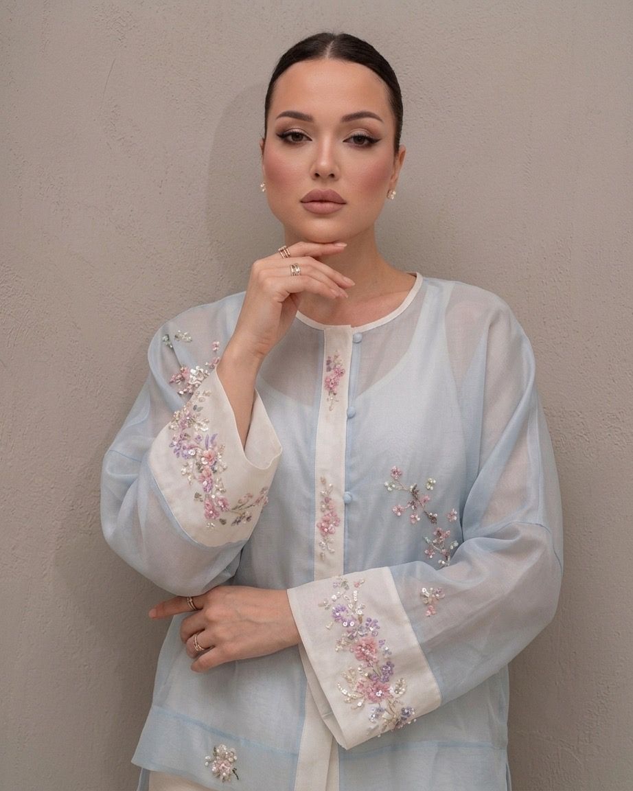 Sunlit Flora Kimono