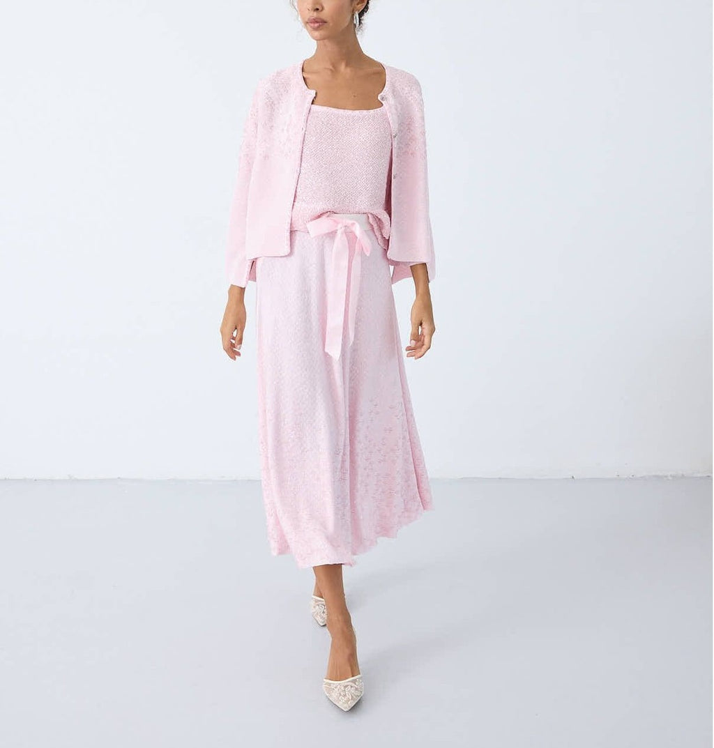 Boucle Knit Set