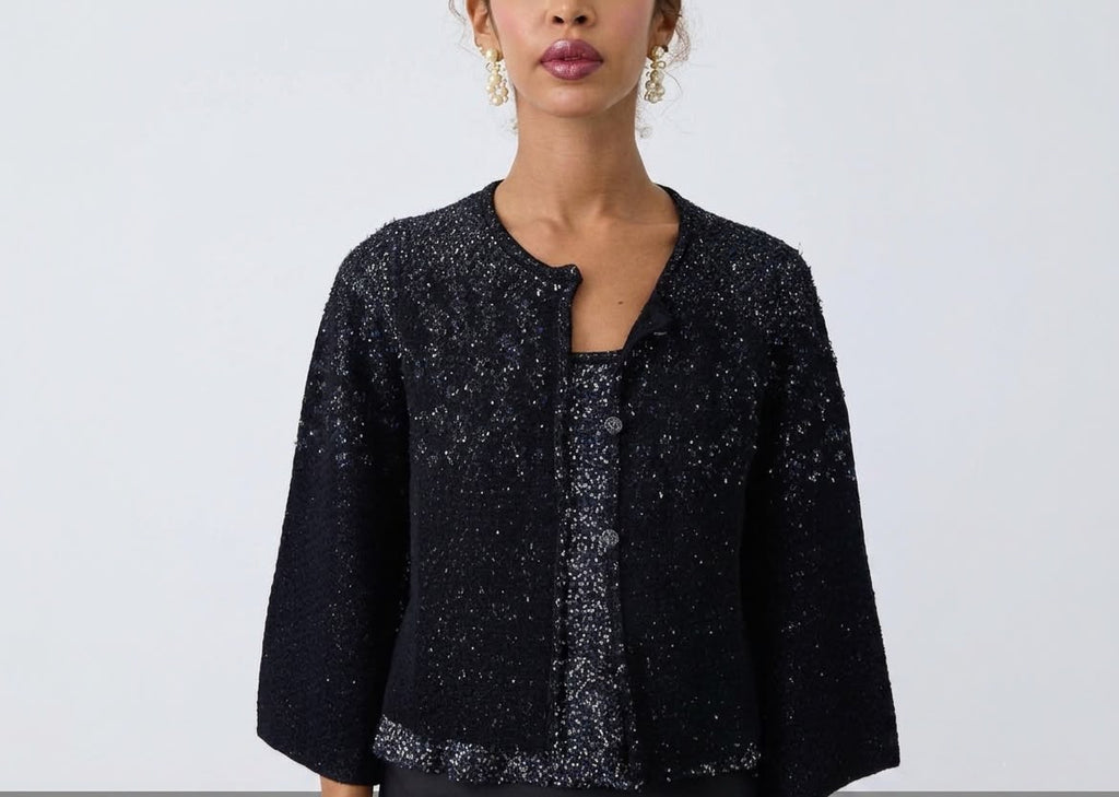 Boucle Knit Set