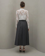 Foldline Pleat