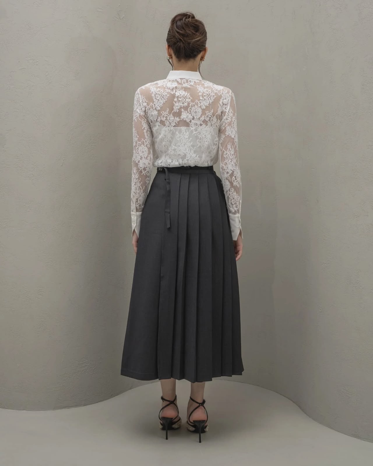 Foldline Pleat