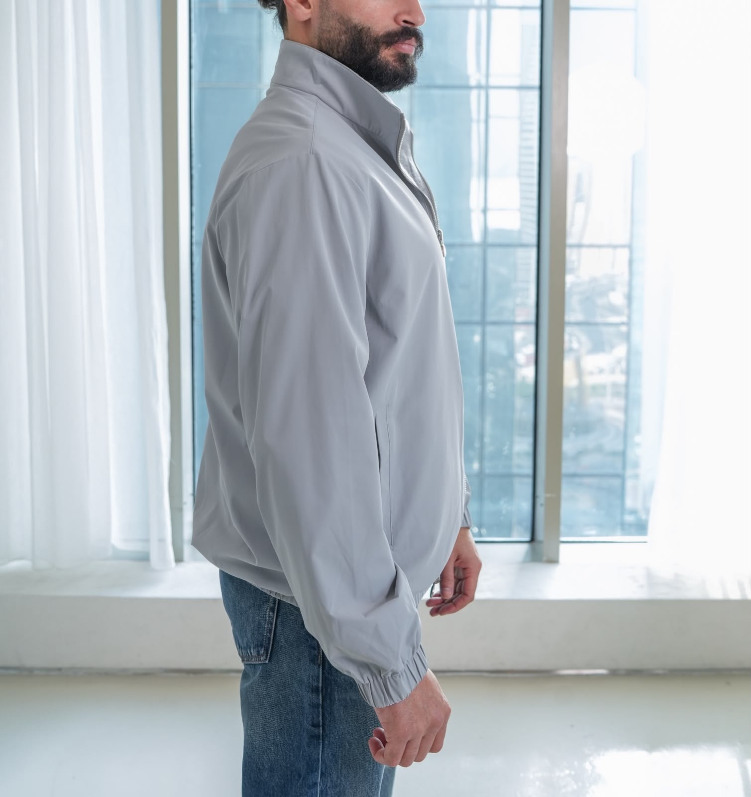 Reversible Bomber Coat