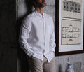 Azure Mandarin Shirt