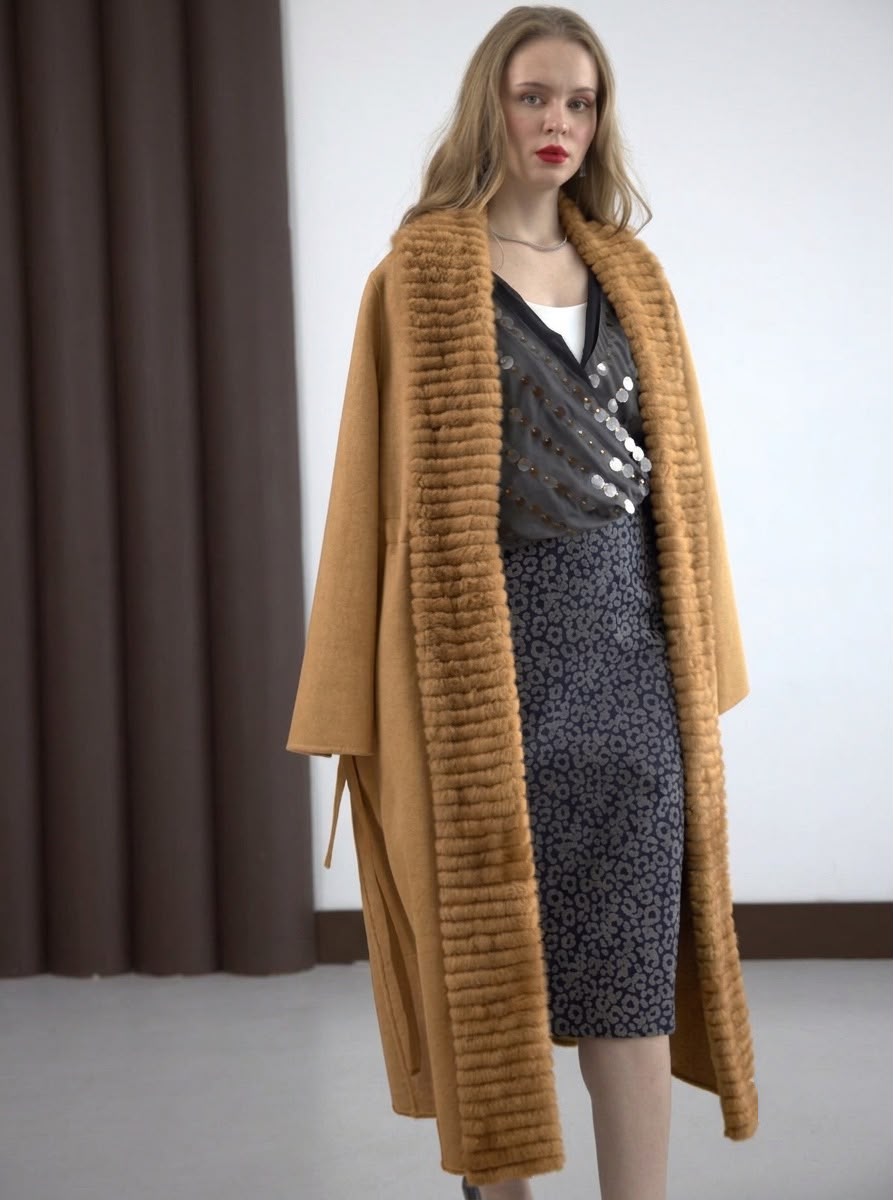 Dune Tortora Rasato Coat