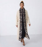 Aurora Fur Trim Long Coat (Copy)