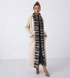 Aurora Fur Trim Long Coat (Copy)