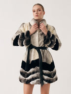 Shearling Contrast Panel