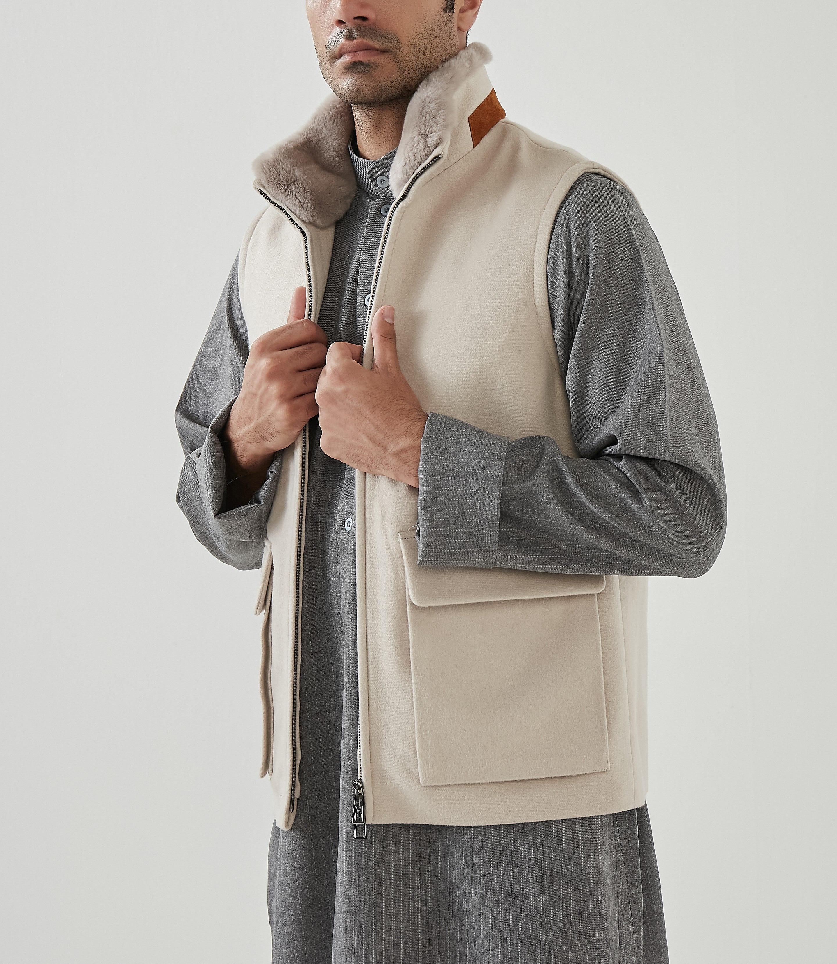 Loro Piana Zip-Fastening Sleeveless