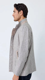 Grigio Lino Field Jacket