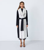 Glacier Luxe Belted Coat