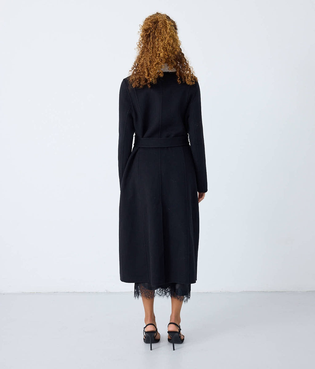 Glacier Luxe Belted Coat