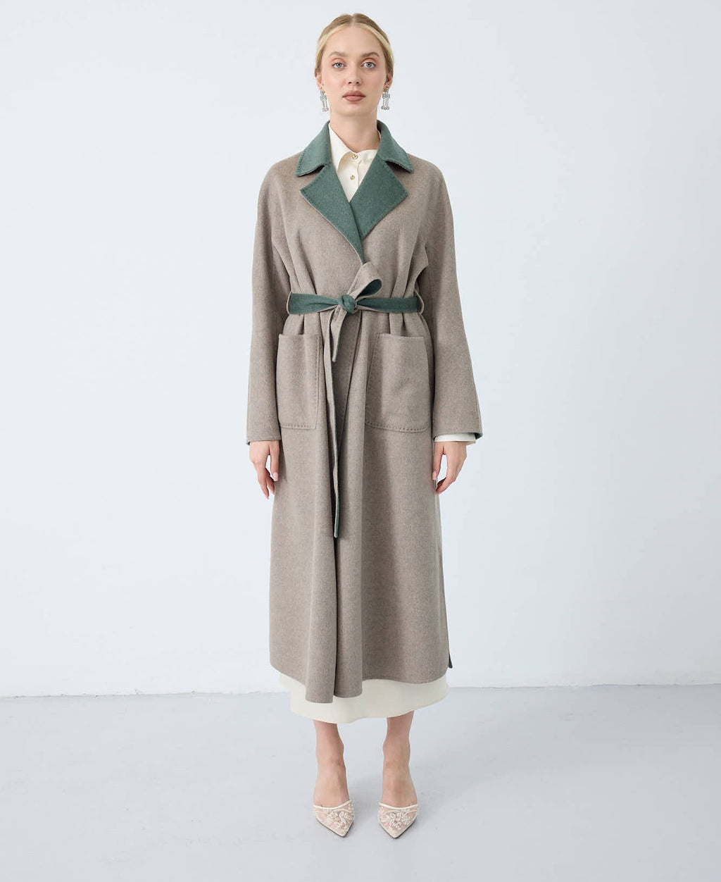 Virelle Reversible Long Coat