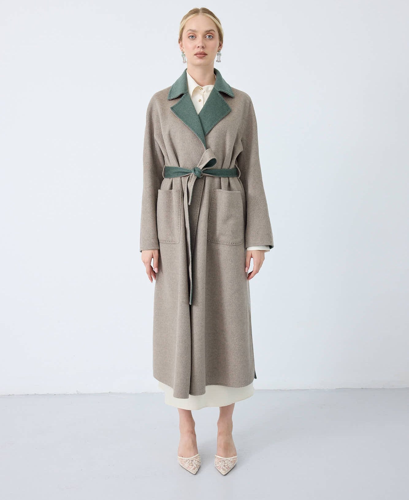 Virelle Reversible Long Coat