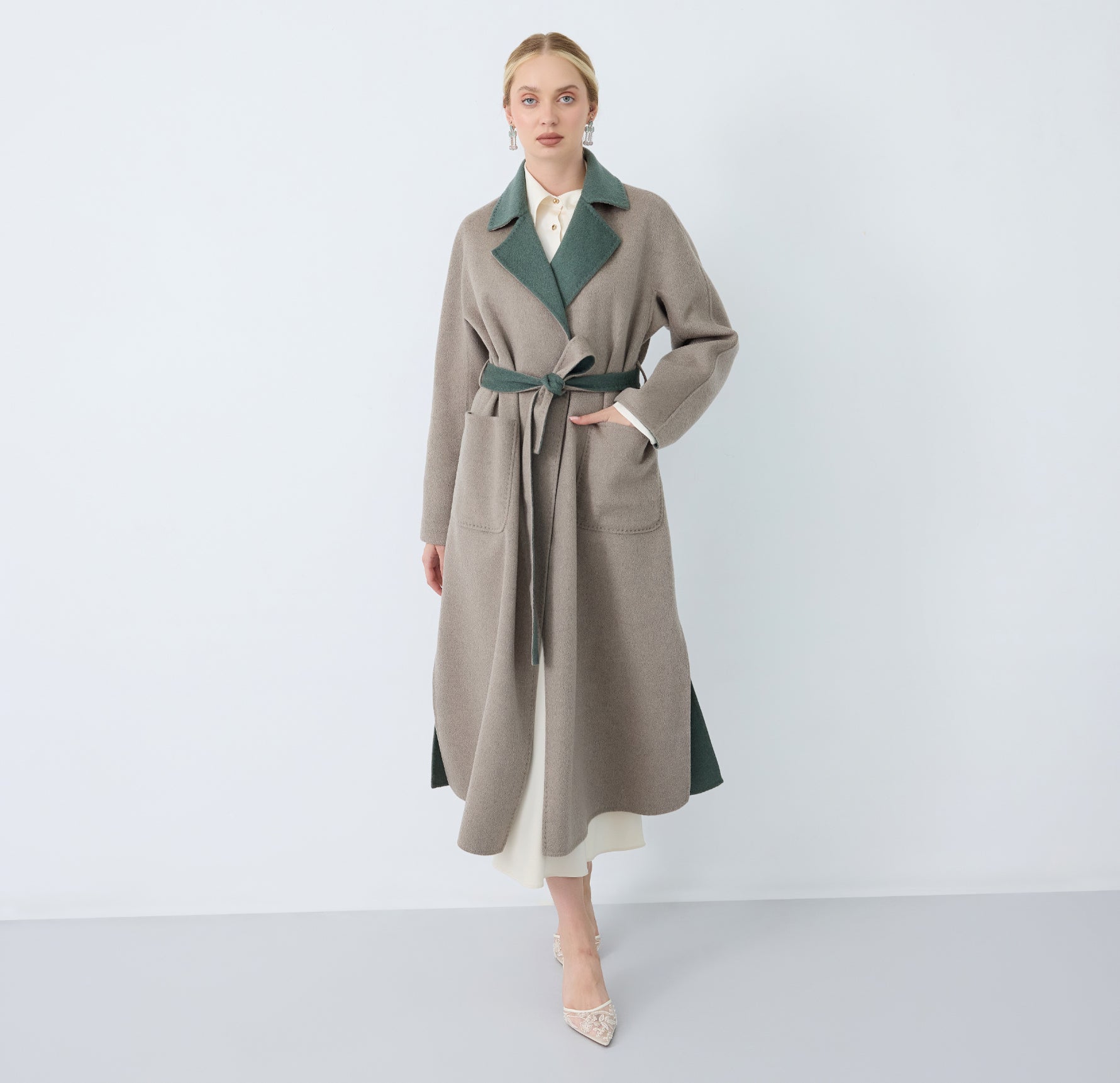 Virelle Reversible Long Coat