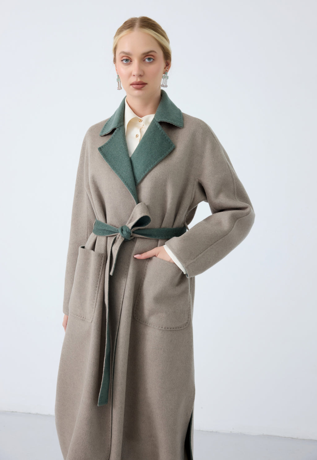 Virelle Reversible Long Coat