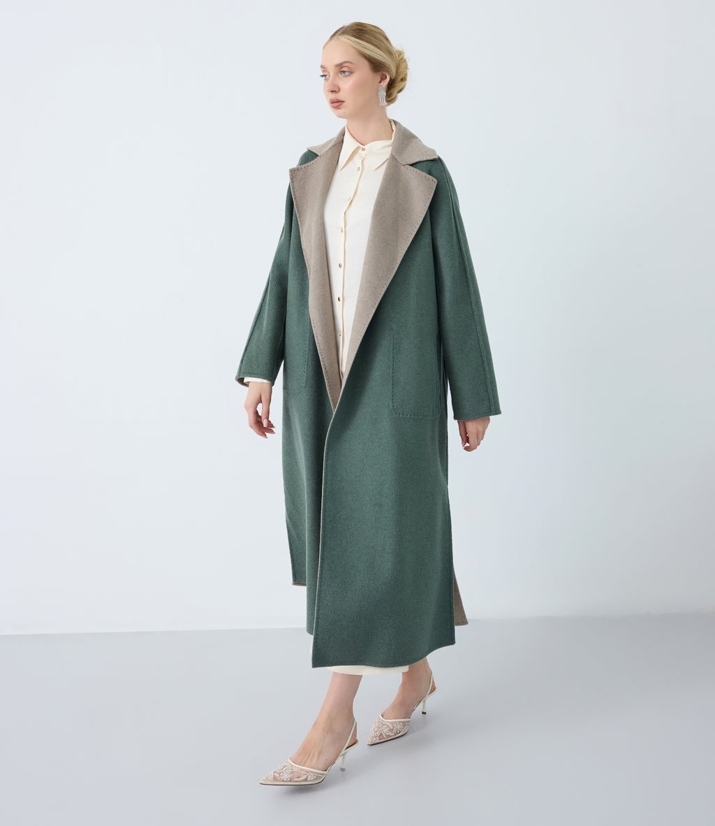 Virelle Reversible Long Coat