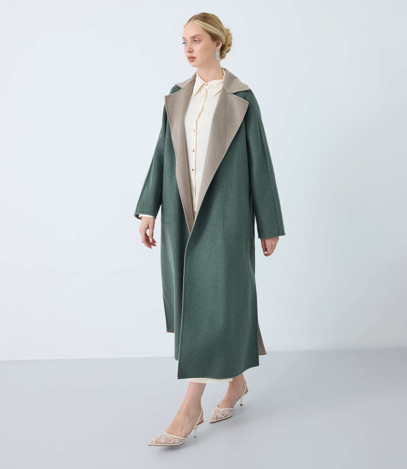 Virelle Reversible Long Coat
