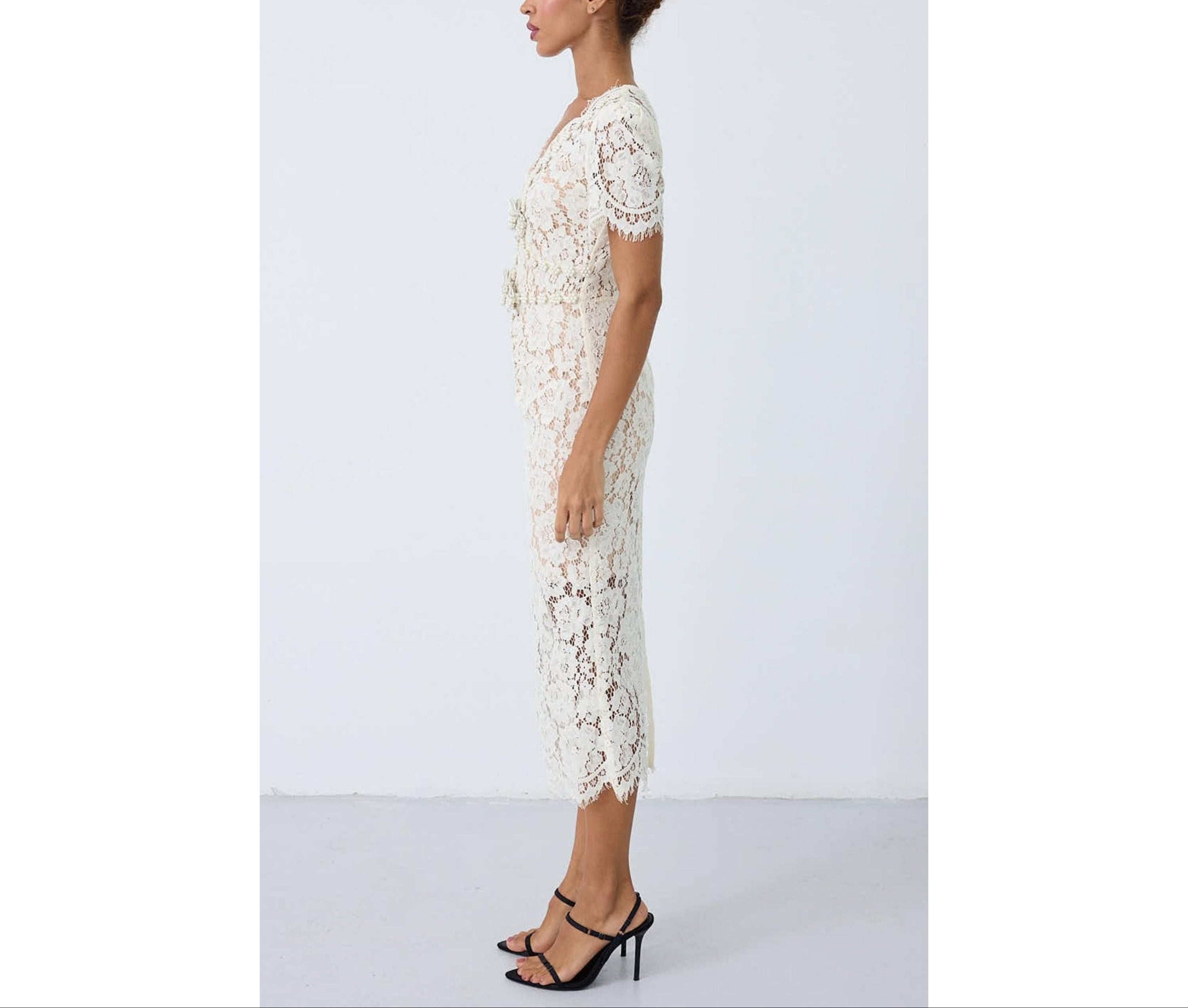 White Danvee Dress