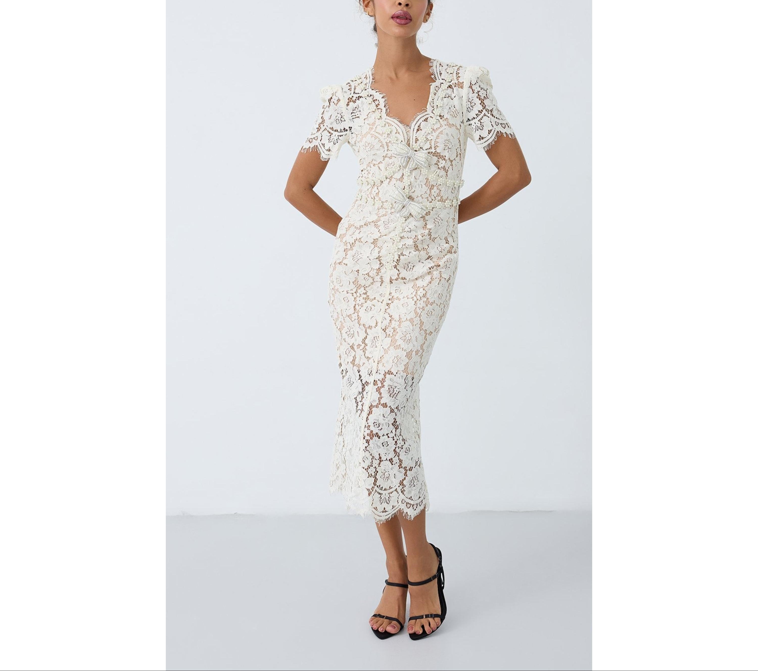 White Danvee Dress