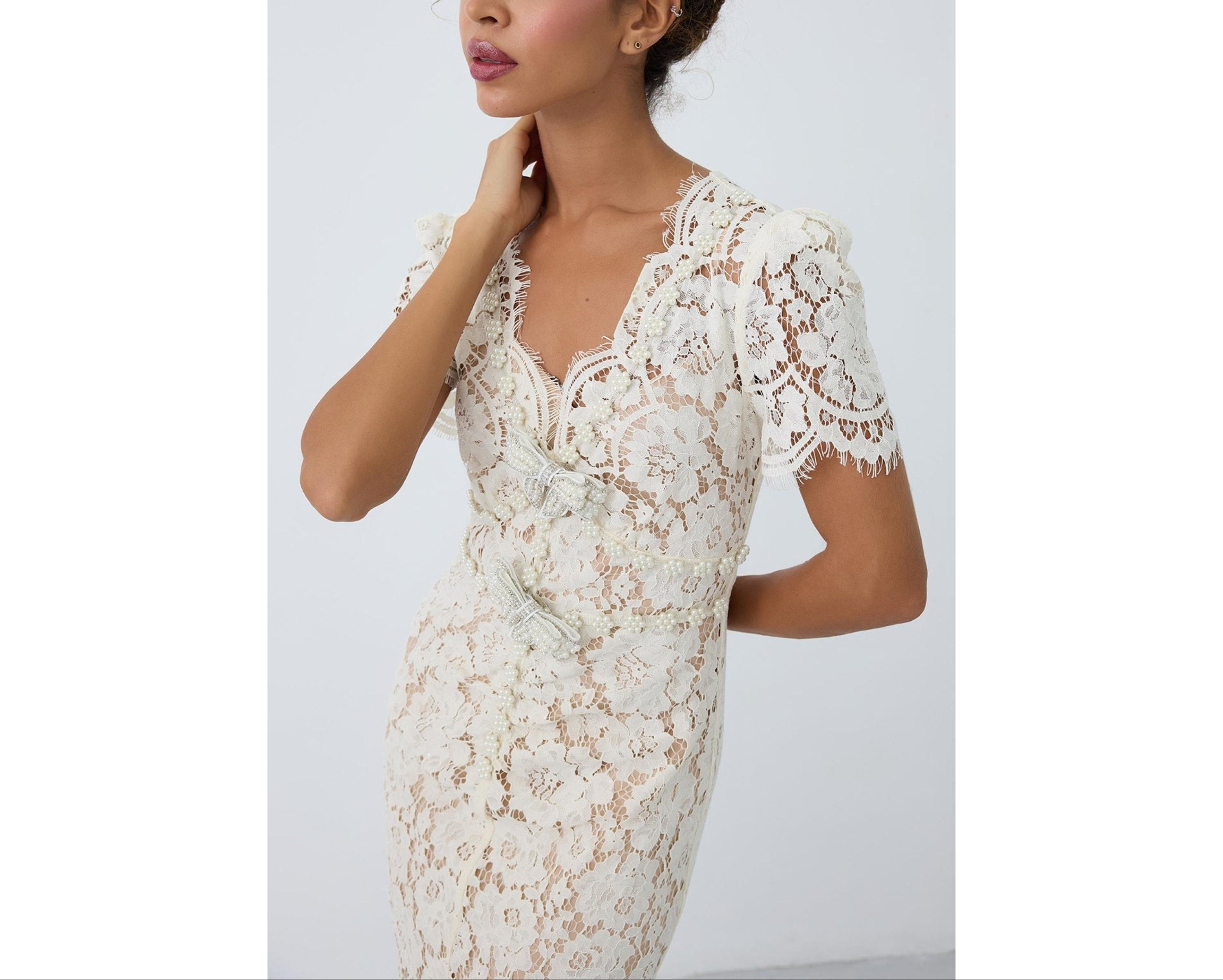 White Danvee Dress