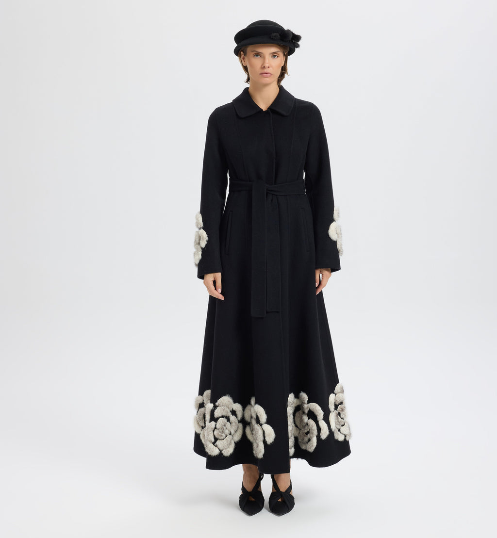Sculptural Mink -Appliqué