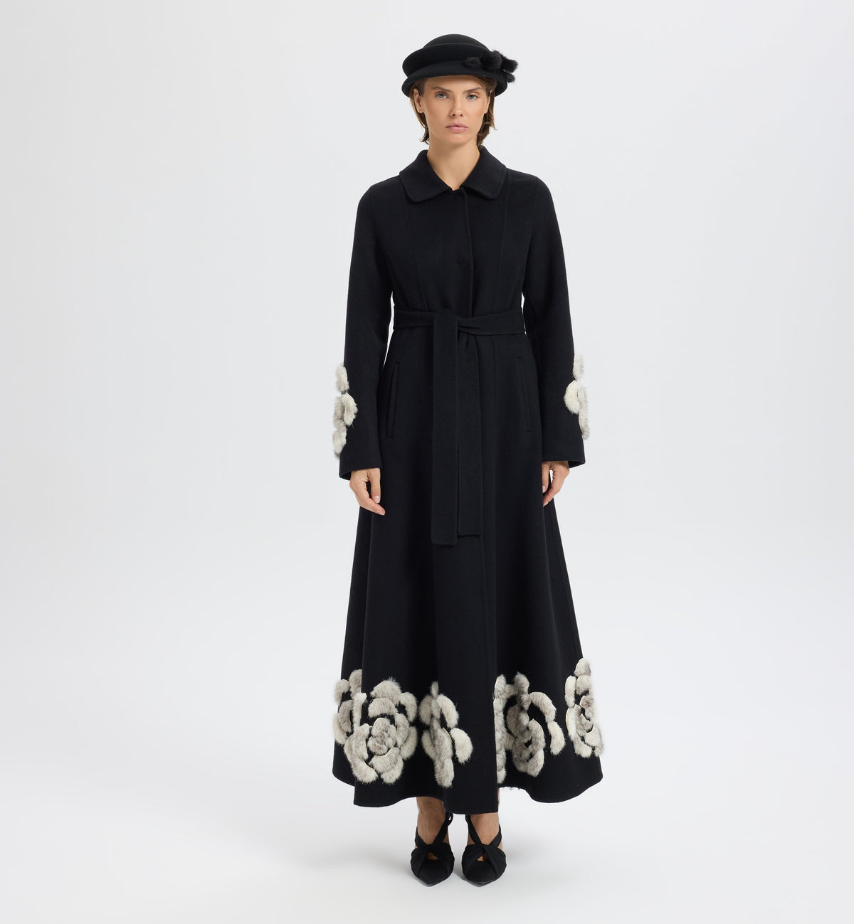 Sculptural Mink -Appliqué