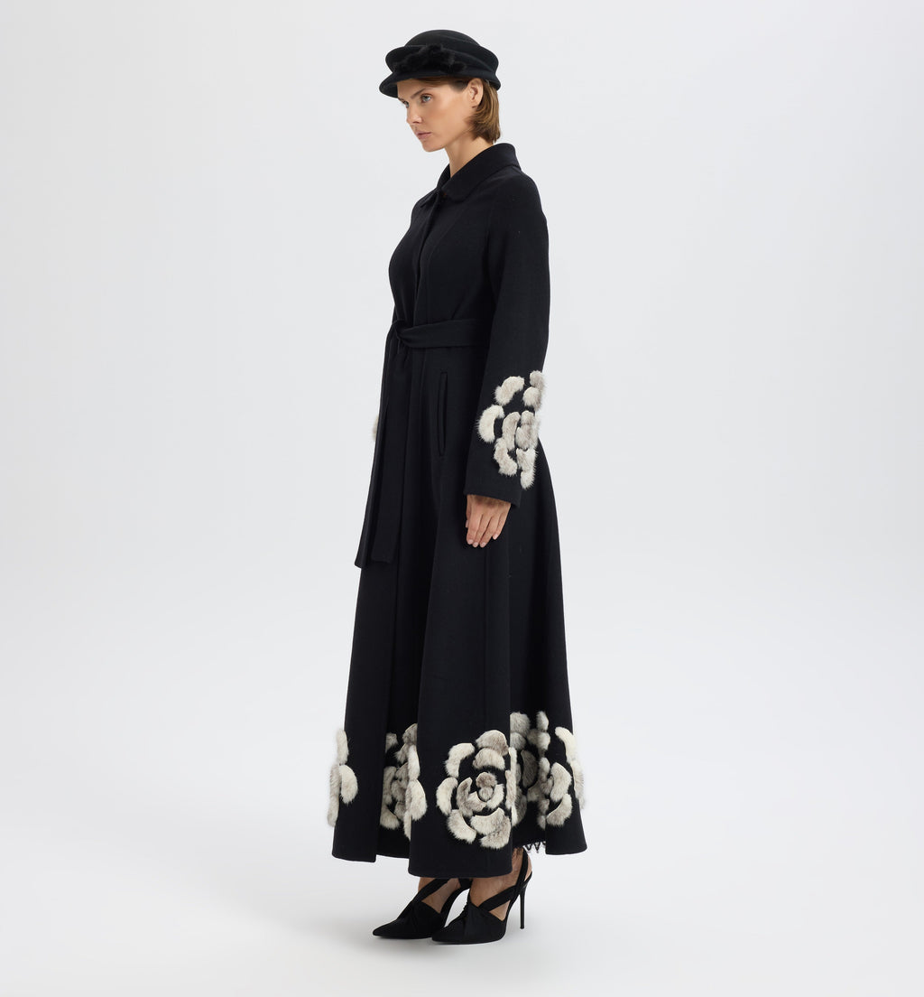 Sculptural Mink -Appliqué