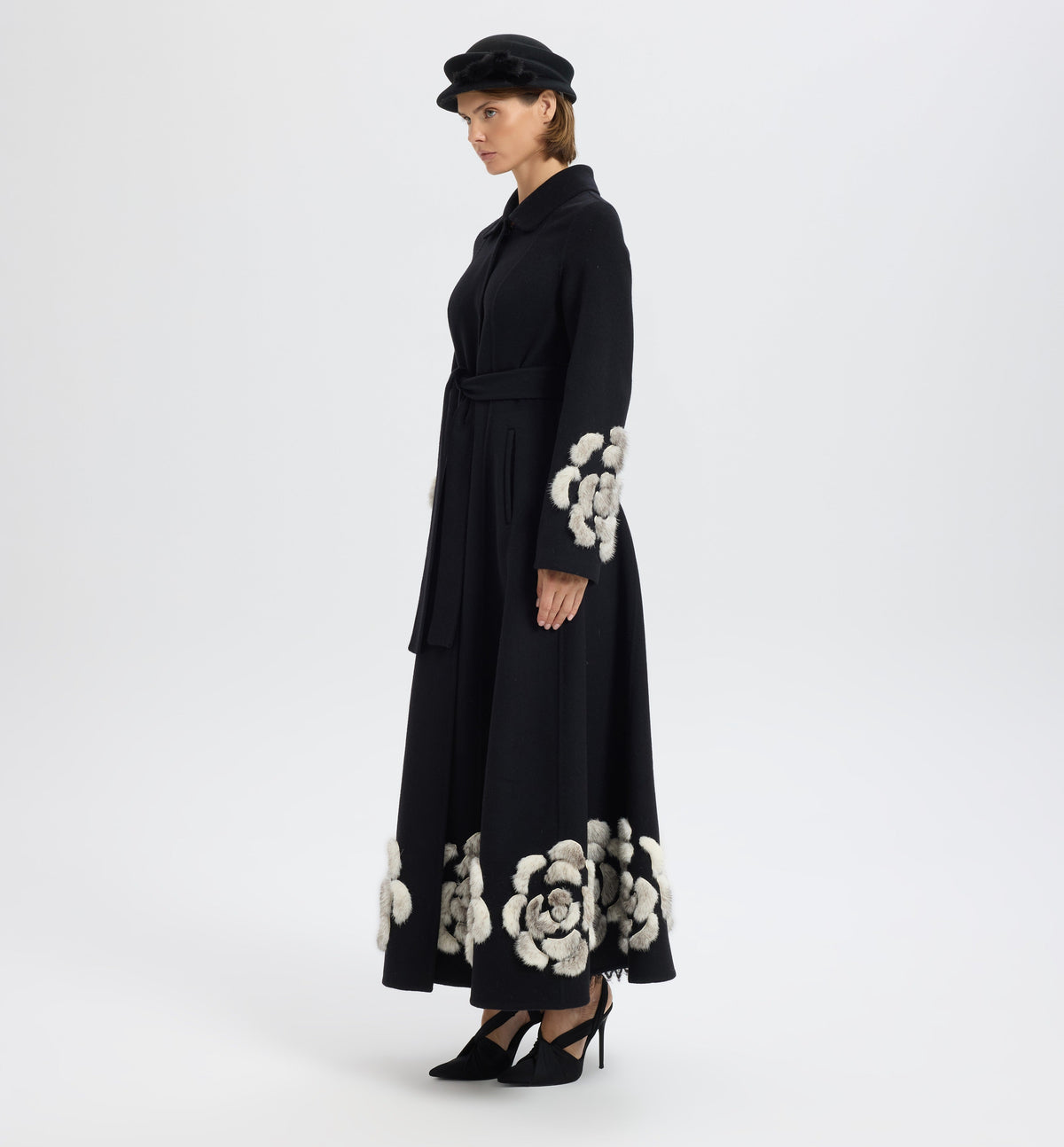 Sculptural Mink -Appliqué