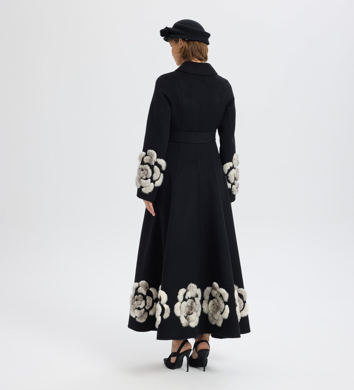 Sculptural Mink -Appliqué
