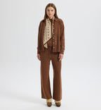 Cocoa Sequin Stripe
