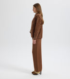 Cocoa Sequin Stripe