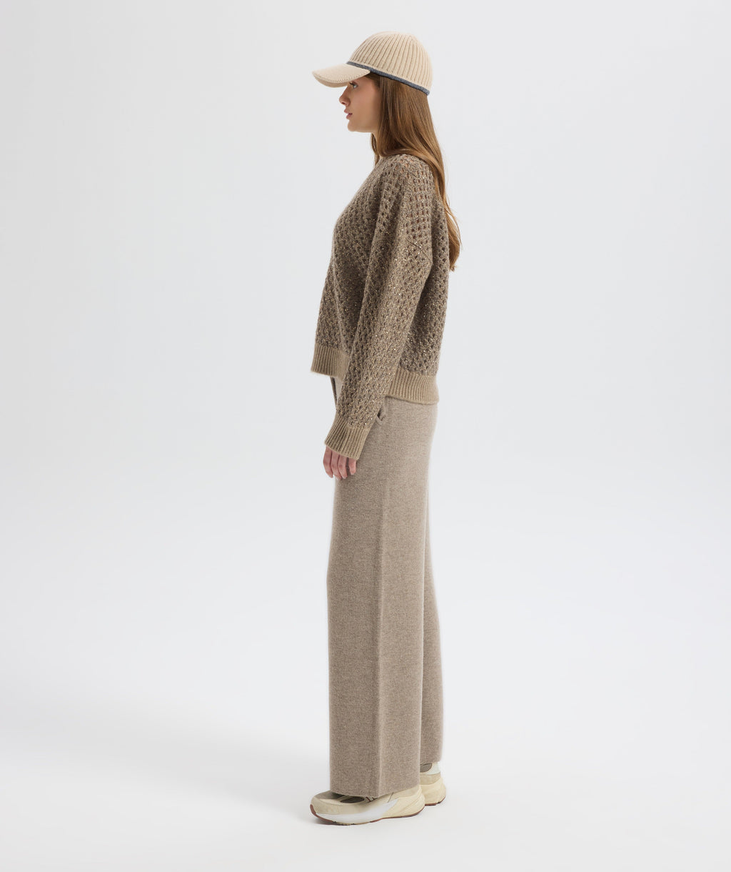 Sequin Knit Pullover