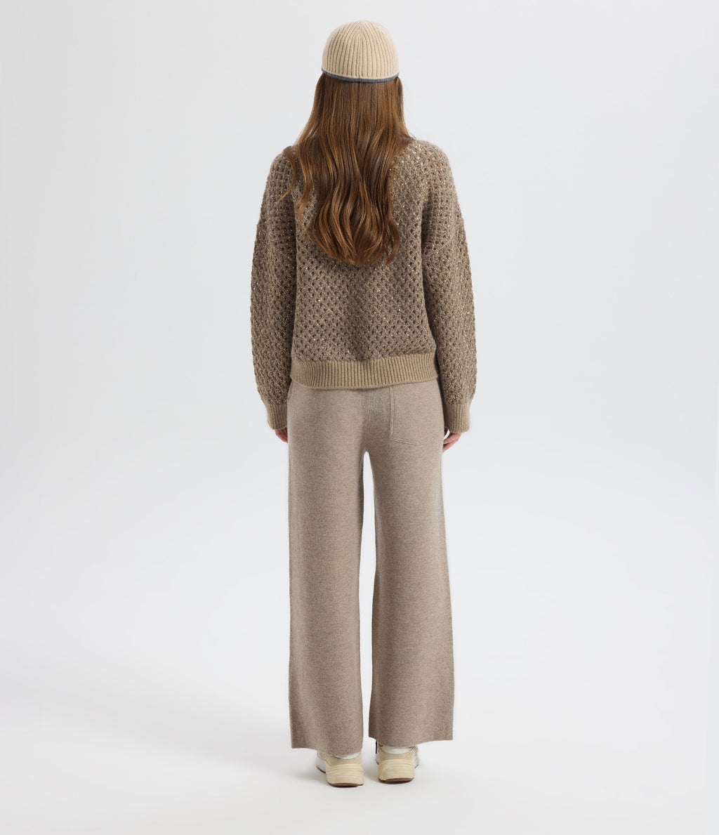 Sequin Knit Pullover