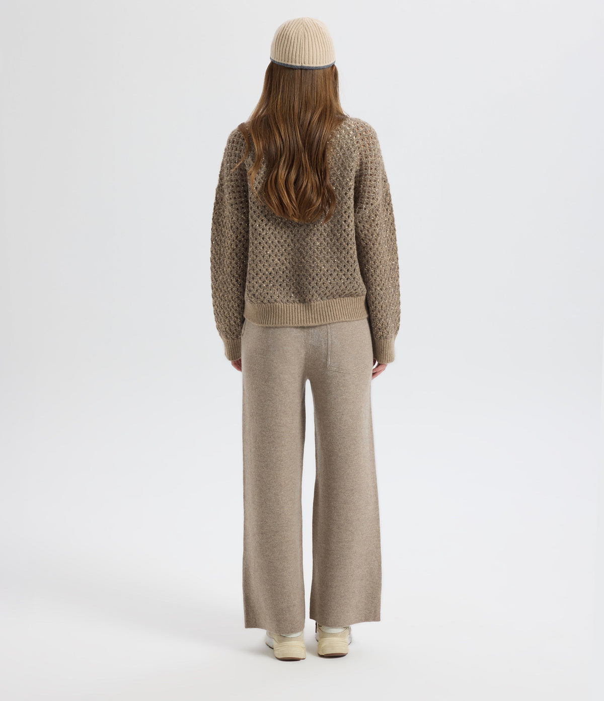 Sequin Knit Pullover