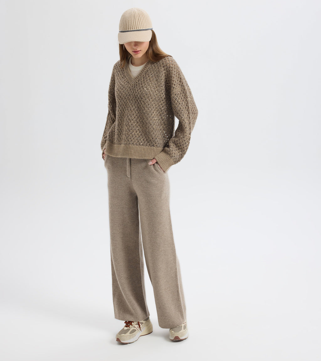 Sequin Knit Pullover
