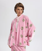 Sequined Velvet Kimono