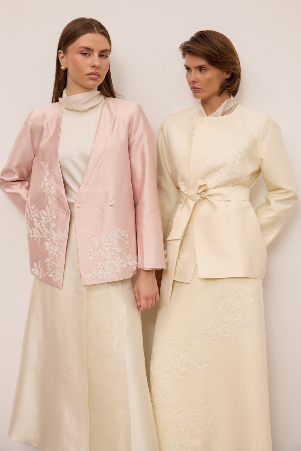 Sakura Embroidered